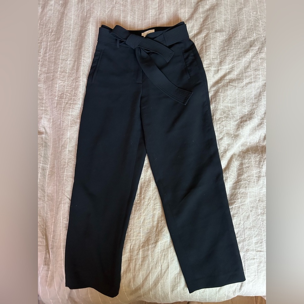 Wilfred tie front trousers
